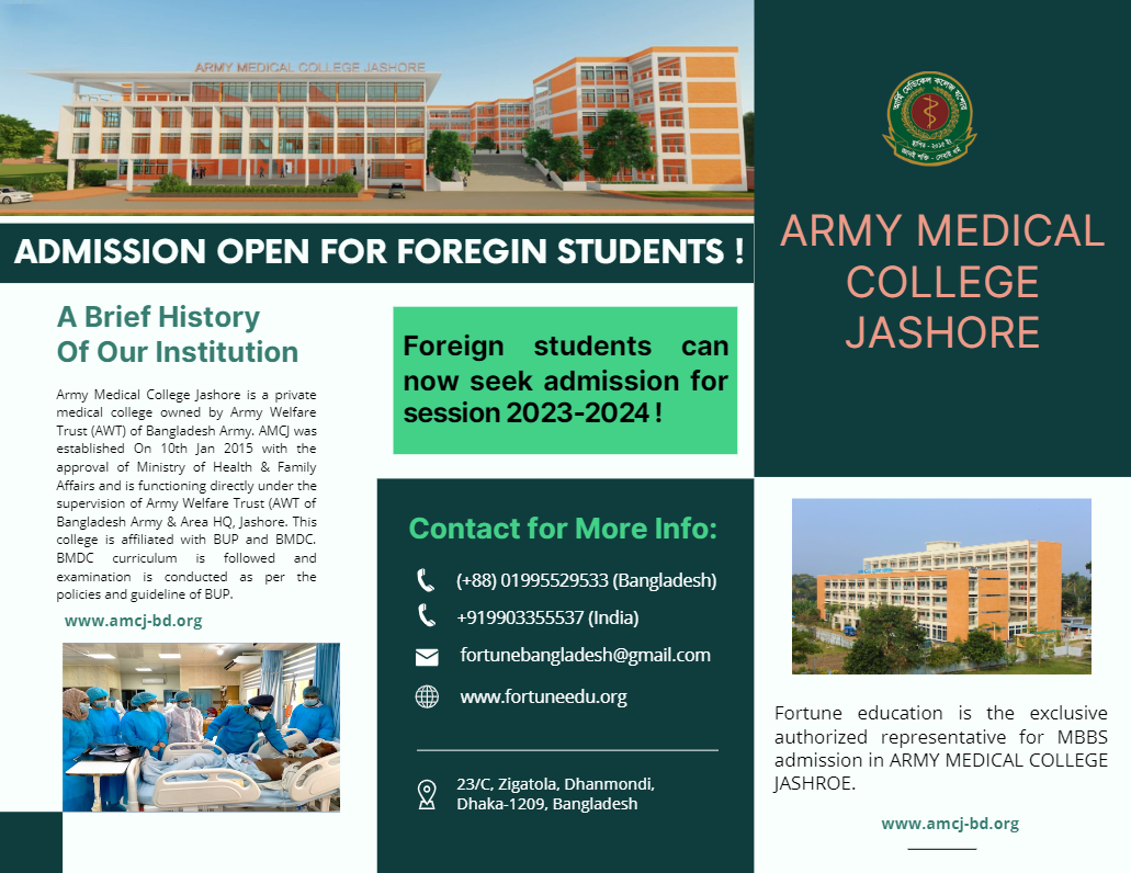 Army Medical College Jashore 2025
